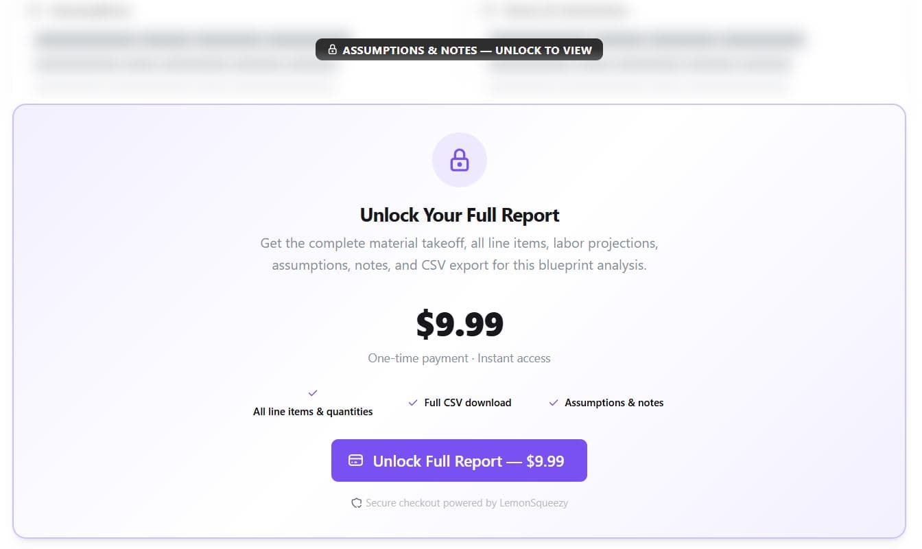 LemonSqueezy checkout with option to enter a promo code